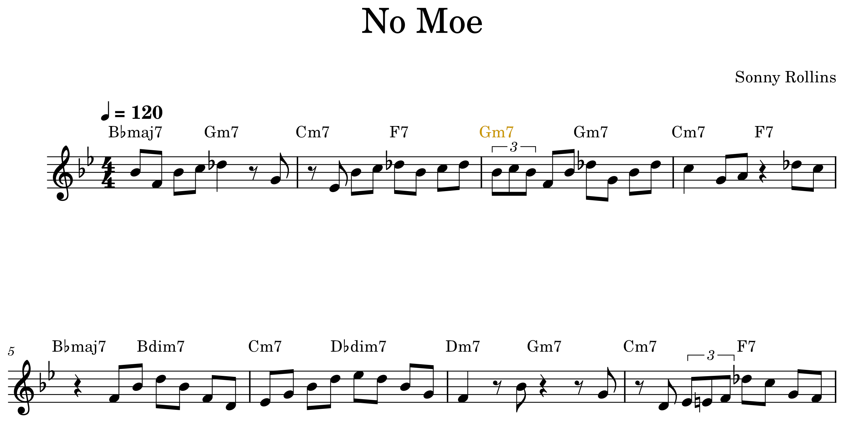 Deceptive cadence — after the rule is applied
