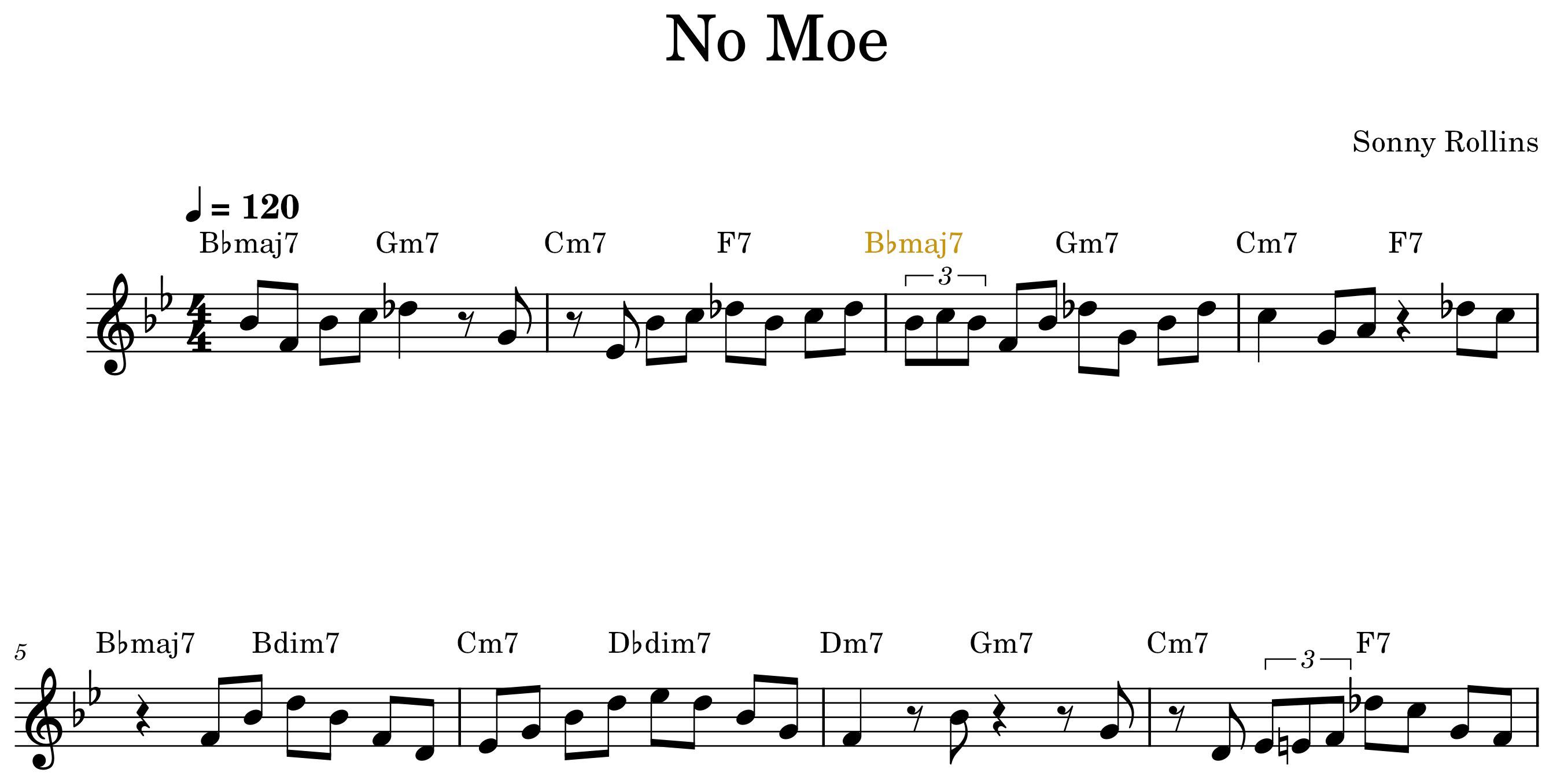 Deceptive cadence — published harmony