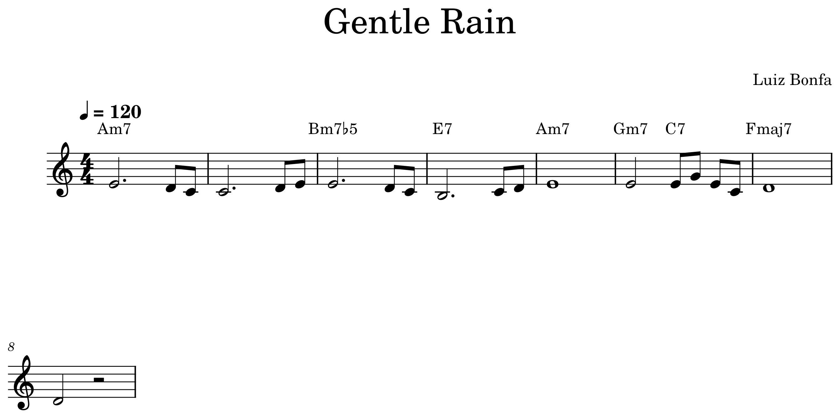 Harmonic fill (insert) — published harmony