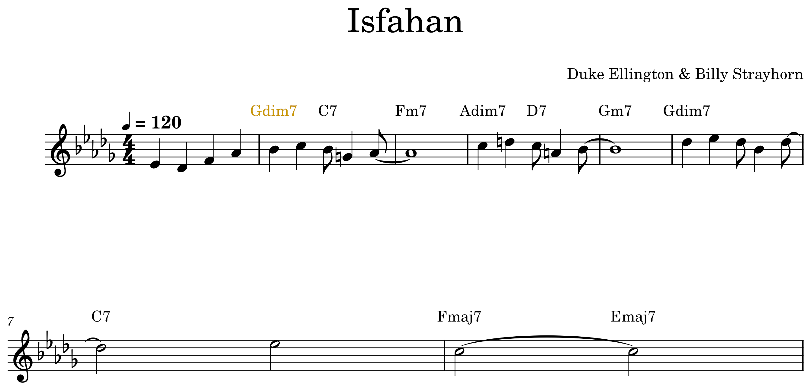 ii-V preparation (replace) — published harmony