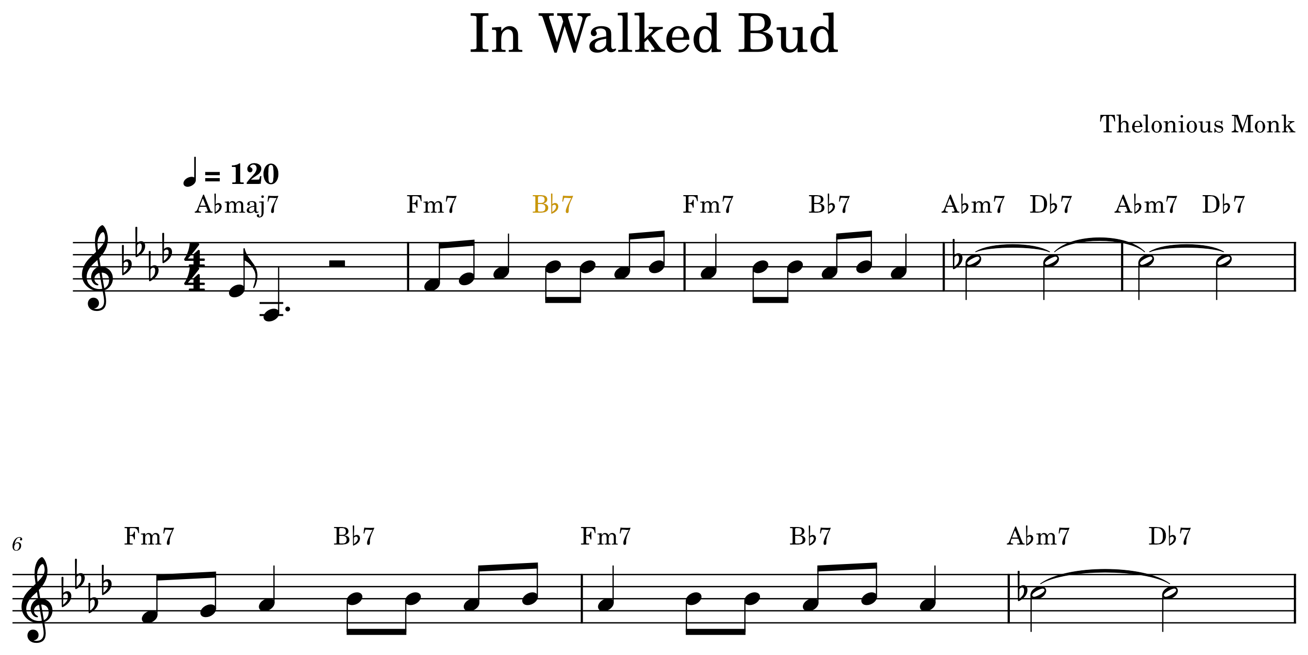 Tritone substitution — published harmony